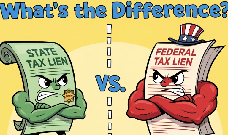 State Tax Liens vs. IRS Tax Liens – What’s the Difference?