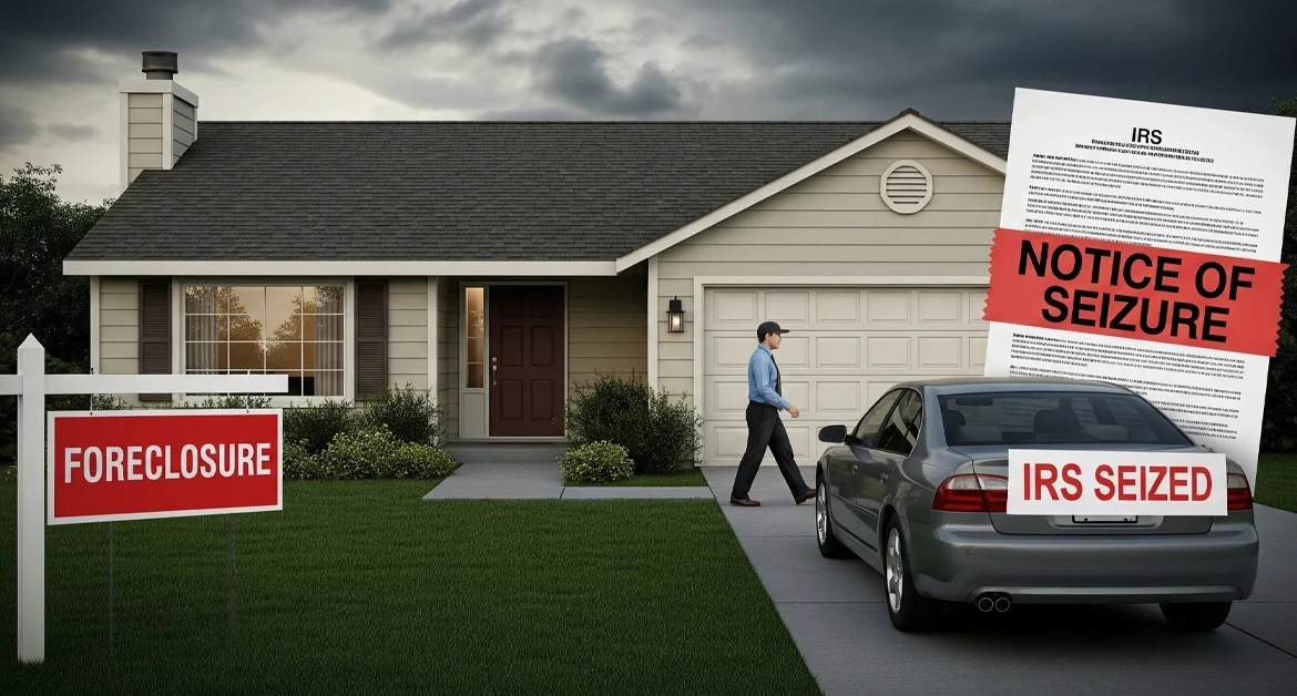 Can the IRS Take My House or Car if I Owe Back Taxes?