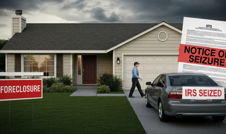 Can the IRS Take My House or Car if I Owe Back Taxes?